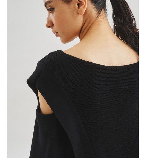  「スリットアームニットトップ」|ニット・セーター|