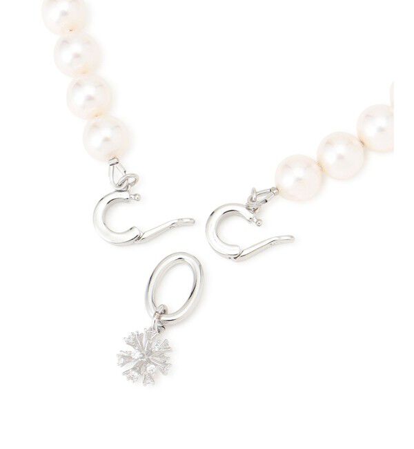 GRACE CONTINENTAL「パールビジューネックレス」|ネックレス|