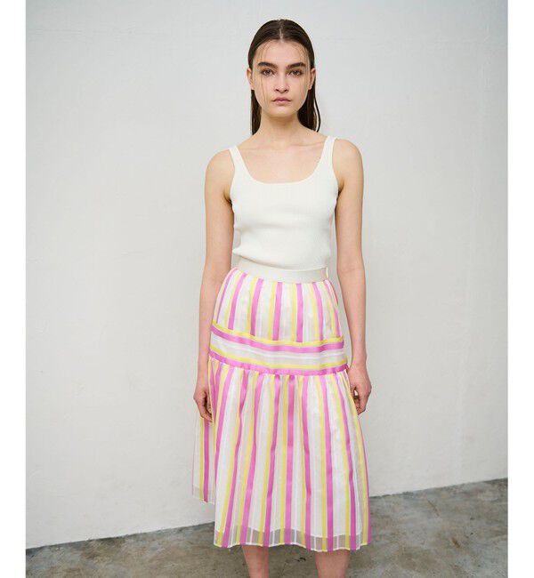 Grace Class「マルチシアーストライプスカート」|スカート|
