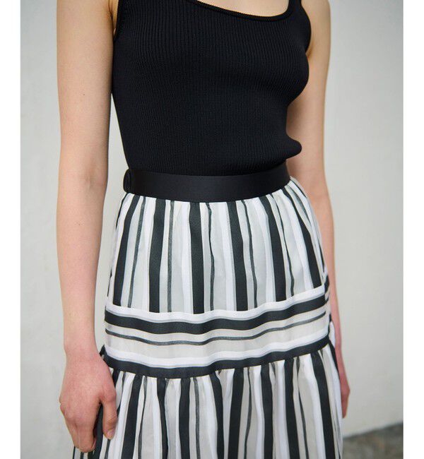 Grace Class「マルチシアーストライプスカート」|スカート|