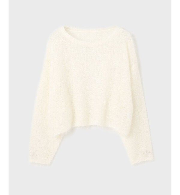  「フィルムヤーンニットトップ」|ニット・セーター|