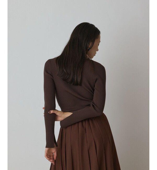 Diagram「ハイゲージリブニットトップ」|ニット・セーター|