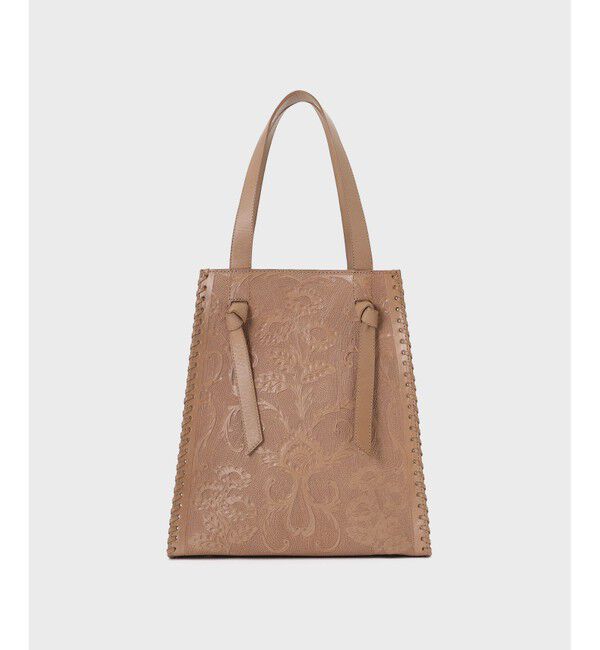 Carving Tribes「Stitch Tote」|ハンドバッグ|グレー