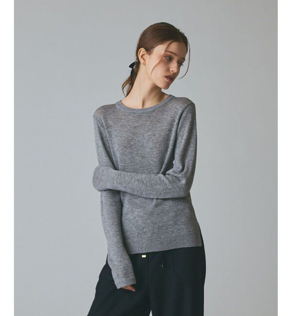 Grace Class「ボウ付ニットトップ」|ニット・セーター|