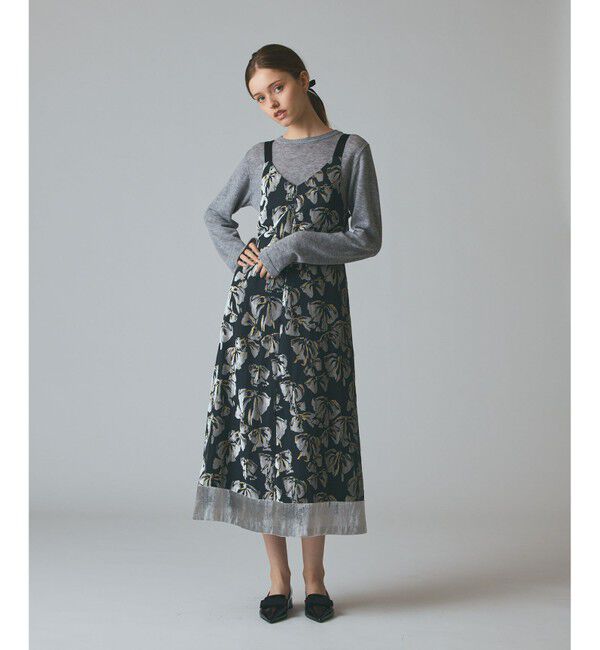 Grace Class「ボウ付ニットトップ」|ニット・セーター|