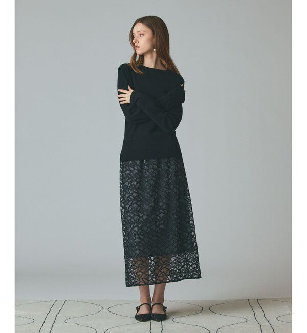 Grace Class「ボウ付ニットトップ」|ニット・セーター|