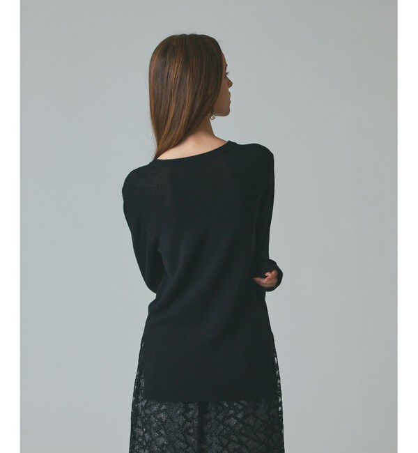 Grace Class「ボウ付ニットトップ」|ニット・セーター|