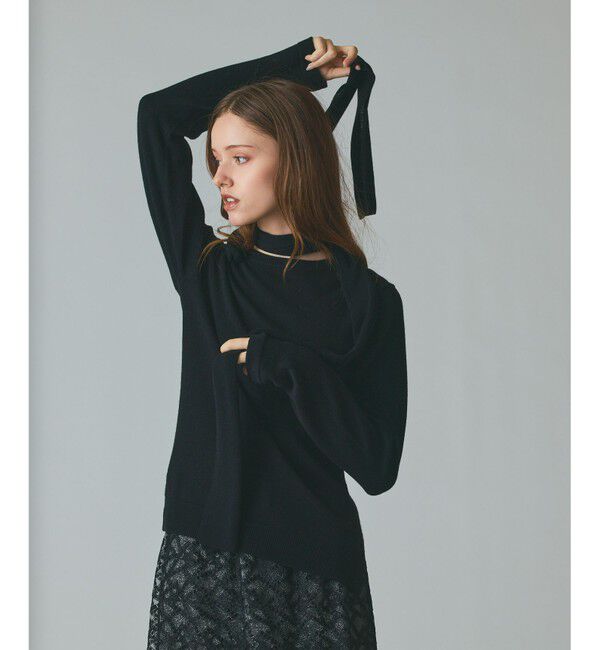 Grace Class「ボウ付ニットトップ」|ニット・セーター|