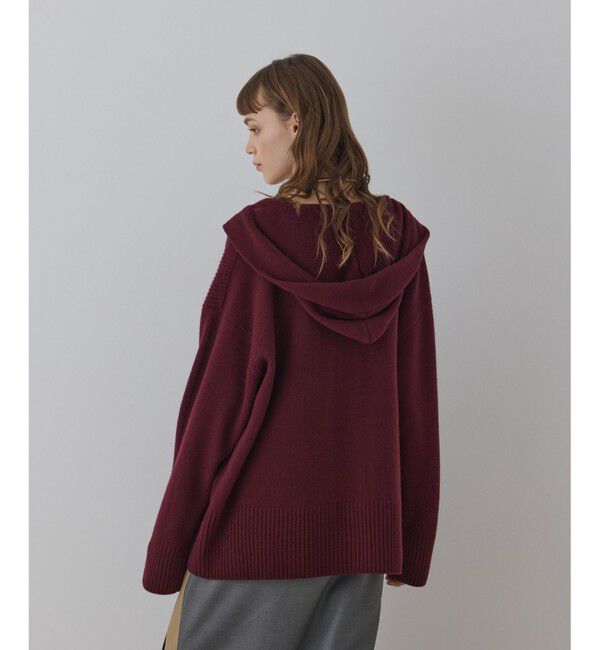 Diagram「ウールフードニットカーディガン」|カーディガン|