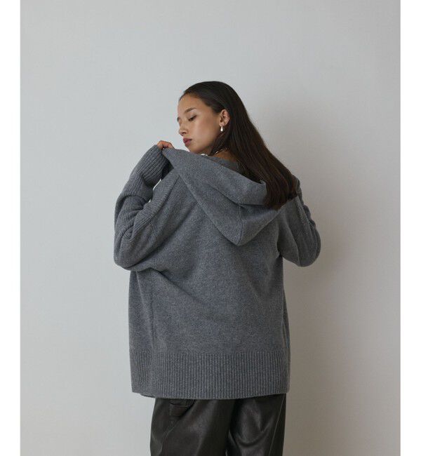 Diagram「ウールフードニットカーディガン」|カーディガン|