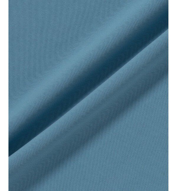 LACOSTE「二層構造 消臭 速乾 UVカット ワンポイント アウトラインロゴクルーネック半袖Tシャツ」|Tシャツ・カットソー|