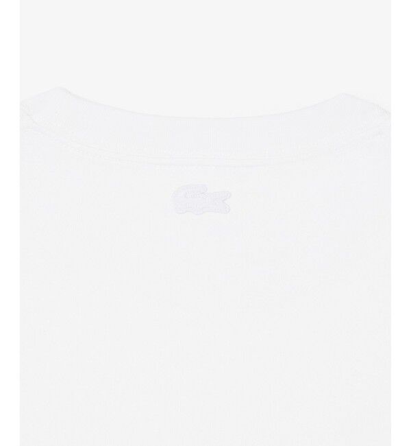 LACOSTE「ダイヤロゴパッチロングスリーブTシャツ」|Tシャツ・カットソー|
