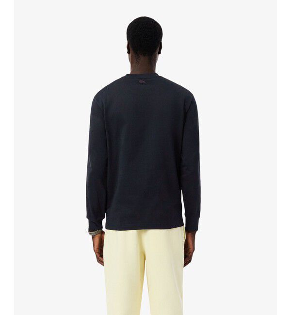 LACOSTE「ダイヤロゴパッチロングスリーブTシャツ」|Tシャツ・カットソー|