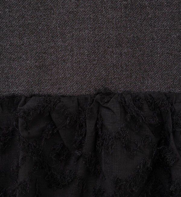 NOLLEY'S sophi「フリンジジャガード切替ベスト」|ベスト・ジレ|