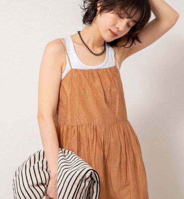 NOLLEY'S sophi「【MARILYN MOON/マリリーンムーン】sheer starched cotton lace tieredワンピース」|ワンピース|