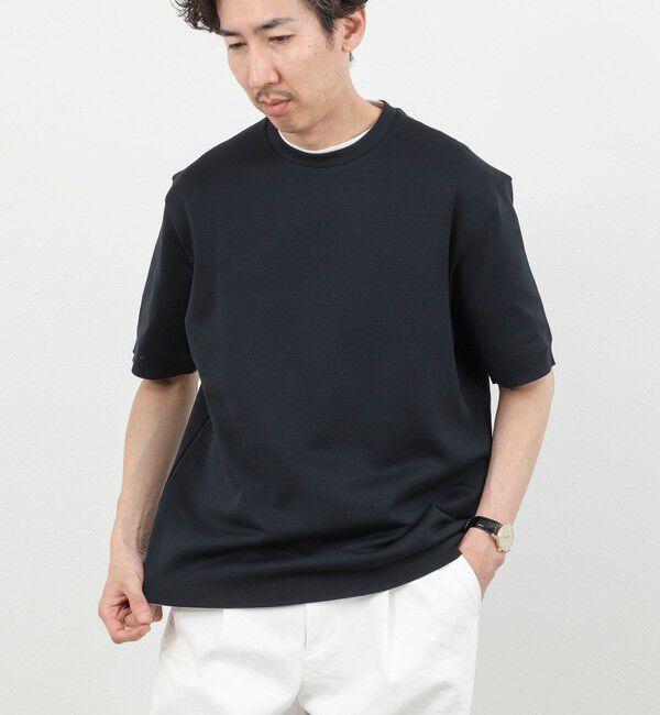 NOLLEY'S goodman「【HERNO】JERSEY KNIT CN ジャージ―ニットクルーネックTシャツ 26SS」|Tシャツ・カットソー|