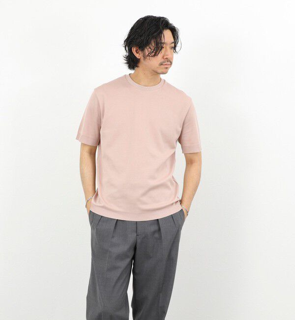 NOLLEY'S goodman「【HERNO】JERSEY KNIT CN ジャージ―ニットクルーネックTシャツ 26SS」|Tシャツ・カットソー|