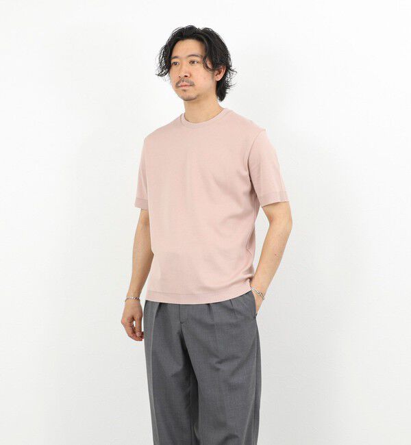 NOLLEY'S goodman「【HERNO】JERSEY KNIT CN ジャージ―ニットクルーネックTシャツ 26SS」|Tシャツ・カットソー|