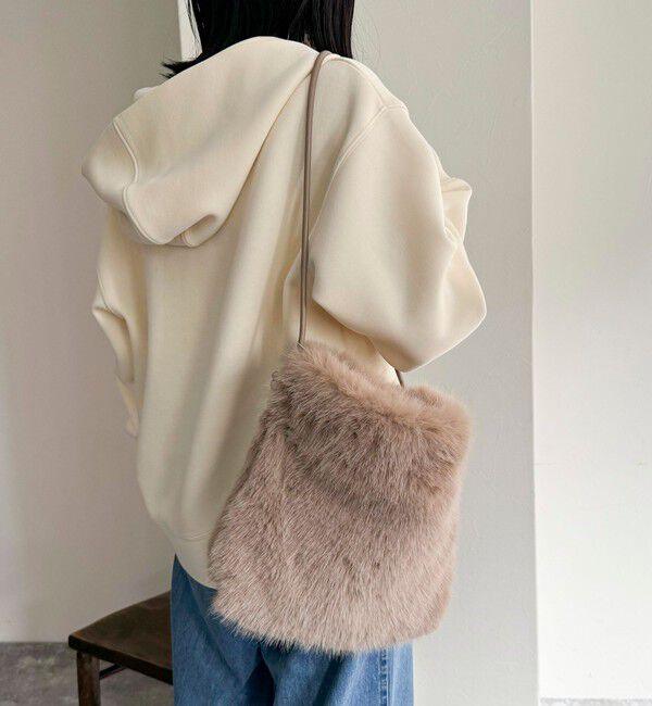 fredy emue「エコファースクエアワンショルバック」|ハンドバッグ|