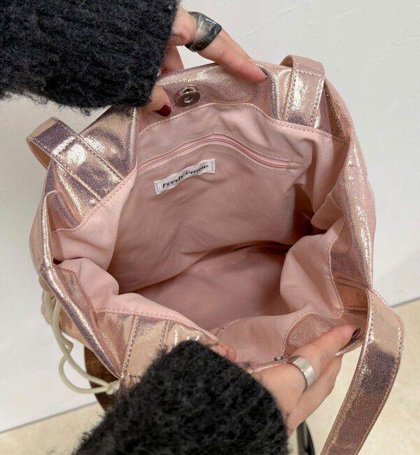 fredy emue「シャイニーアウトポケット刺しゅうトートバッグ」|トートバッグ|