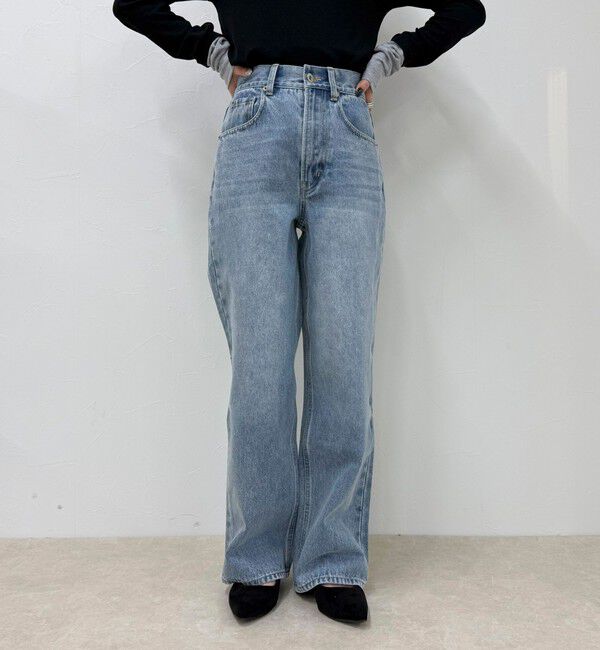 fredy emue「【待望の新色＆サイズ展開追加／@sora_522m企画】BASIC STRAIGHT DENIM」|デニム|