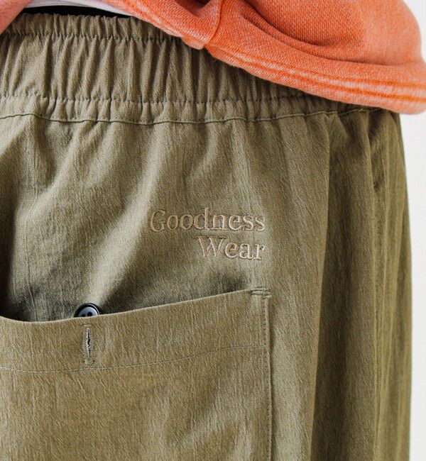 GLOSTER「【色で選べる/ユニセックス対応】GOODNESS イージーパンツ」|チノ|