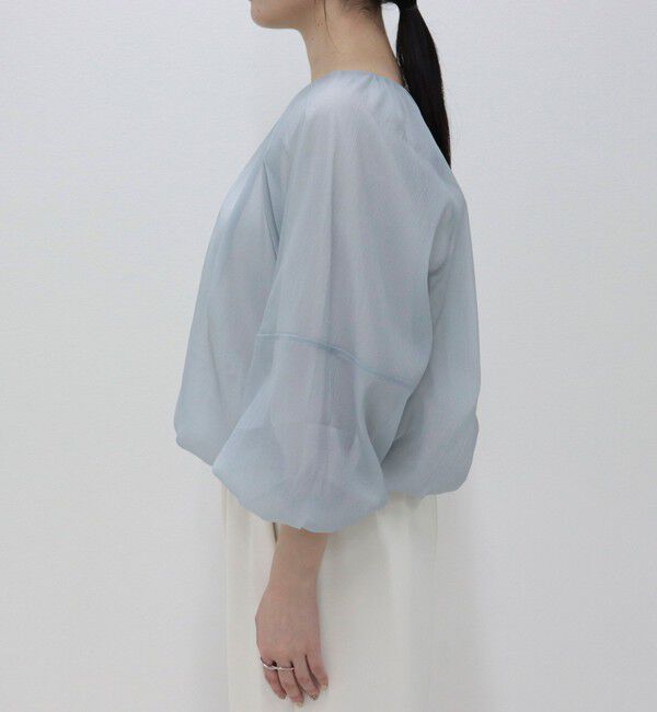 fredy emue「バルーンギャザーブラウス」|シャツ・ブラウス|