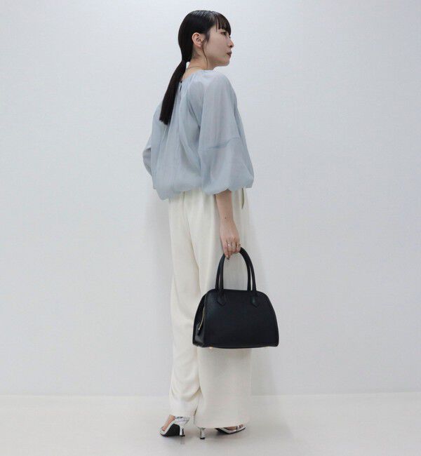 fredy emue「バルーンギャザーブラウス」|シャツ・ブラウス|