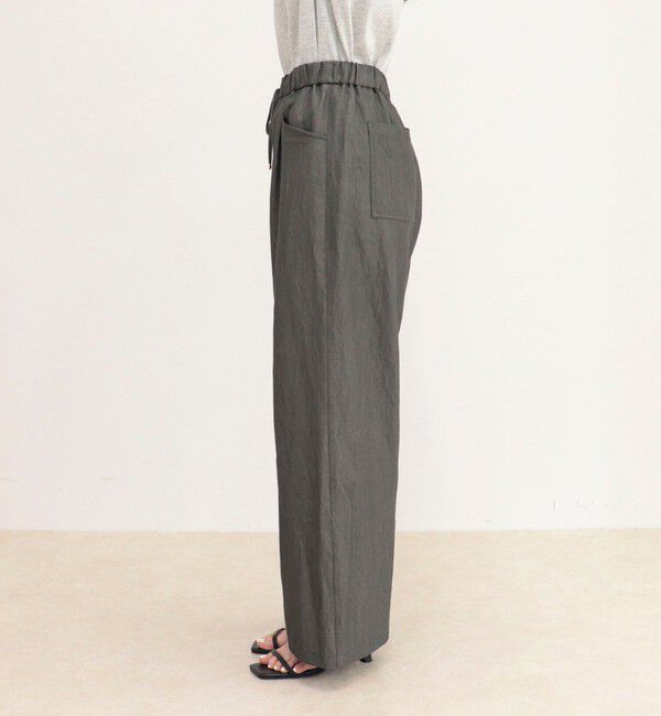 fredy emue「【低身長サイズ34有り】ライトシャンブレーデニムイージーパンツ」|チノ|