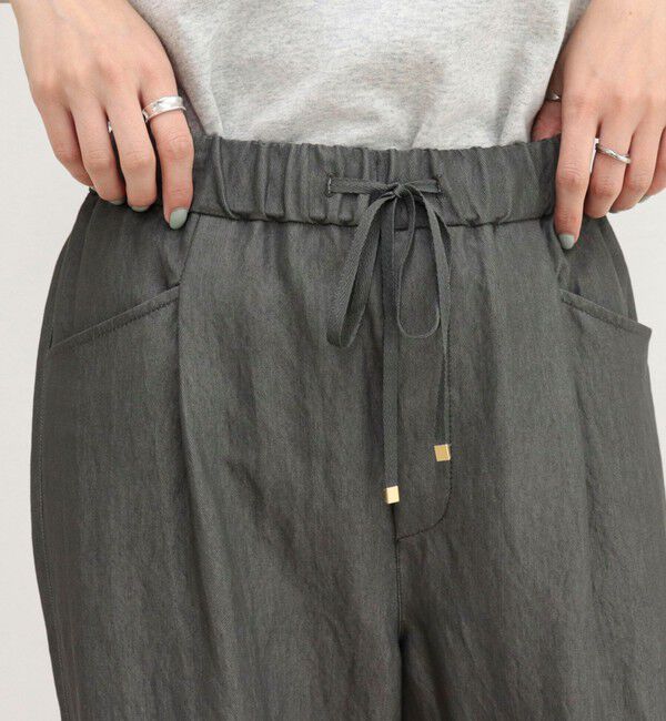 fredy emue「【低身長サイズ34有り】ライトシャンブレーデニムイージーパンツ」|チノ|