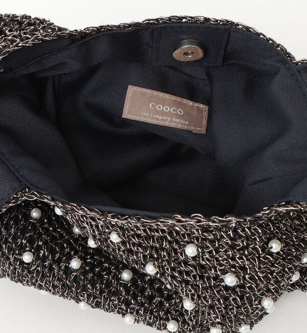 fredy emue「パール付メタリックヤーン2WAYバッグ」|ショルダー・メッセンジャー|