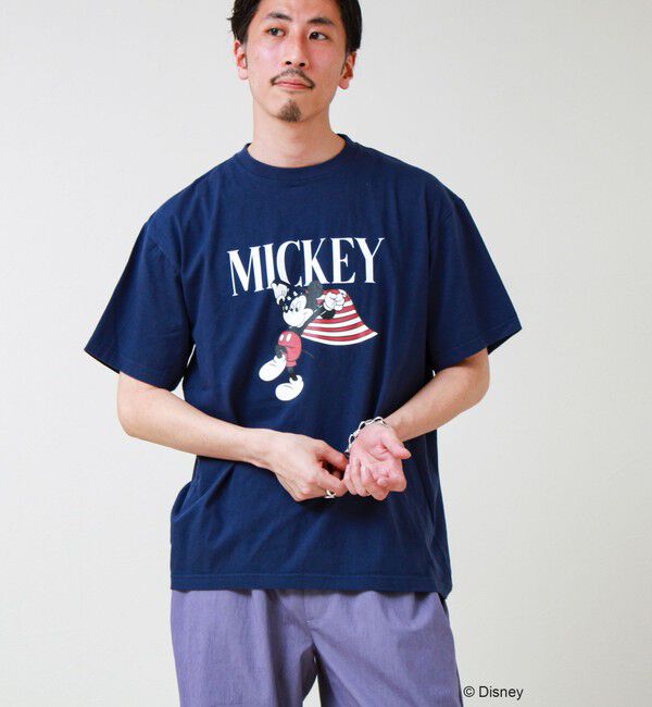 GLOSTER「【GOOD ROCK SPEED】MICKEY / ミッキーマウス / プリントTシャツ」|Tシャツ・カットソー|