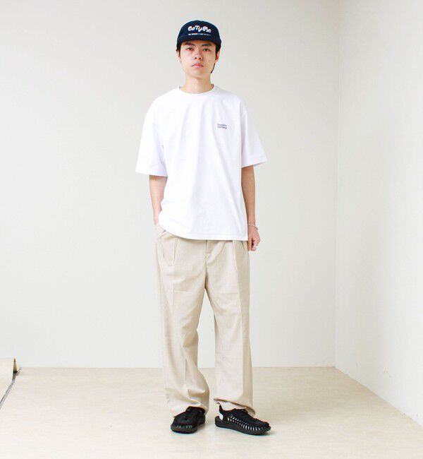 GLOSTER「【Franklin Climbing】FLEXIBLE TECH-LOGO TEE」|Tシャツ・カットソー|