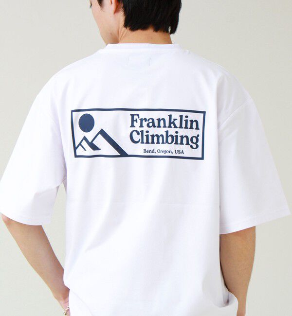GLOSTER「【Franklin Climbing】FLEXIBLE TECH-LOGO TEE」|Tシャツ・カットソー|