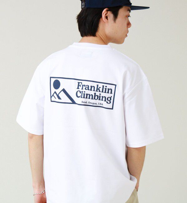 GLOSTER「【Franklin Climbing】FLEXIBLE TECH-LOGO TEE」|Tシャツ・カットソー|