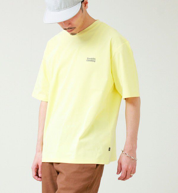 GLOSTER「【Franklin Climbing】FLEXIBLE TECH-LOGO TEE」|Tシャツ・カットソー|