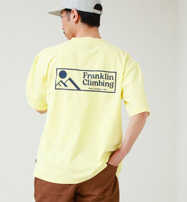 GLOSTER「【Franklin Climbing】FLEXIBLE TECH-LOGO TEE」|Tシャツ・カットソー|