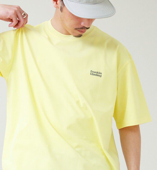 GLOSTER「【Franklin Climbing】FLEXIBLE TECH-LOGO TEE」|Tシャツ・カットソー|
