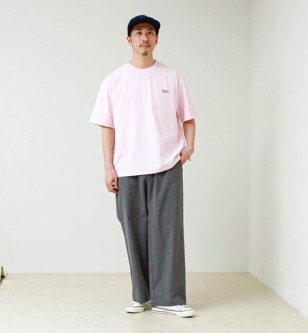 GLOSTER「【Franklin Climbing】FLEXIBLE TECH-LOGO TEE」|Tシャツ・カットソー|