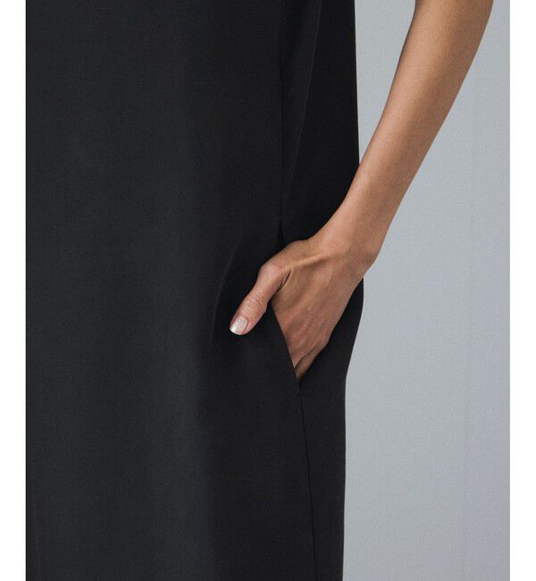 SALON adam et rope'「[25SS]GENTLE SILKノースリーブワンピース【セットアップ対応】」|ワンピース|