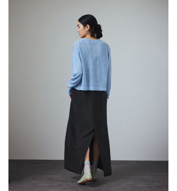 SALON adam et rope'「[25SS]GENTLE SILKノースリーブワンピース【セットアップ対応】」|ワンピース|