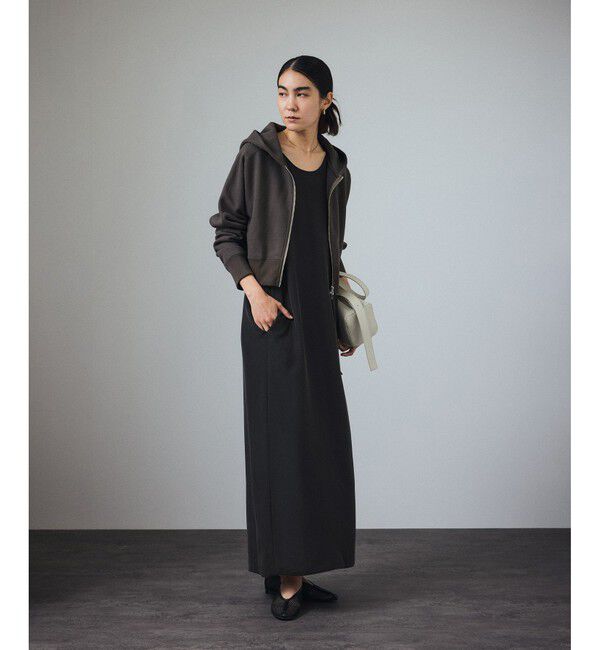 SALON adam et rope'「[25SS]GENTLE SILKノースリーブワンピース【セットアップ対応】」|ワンピース|