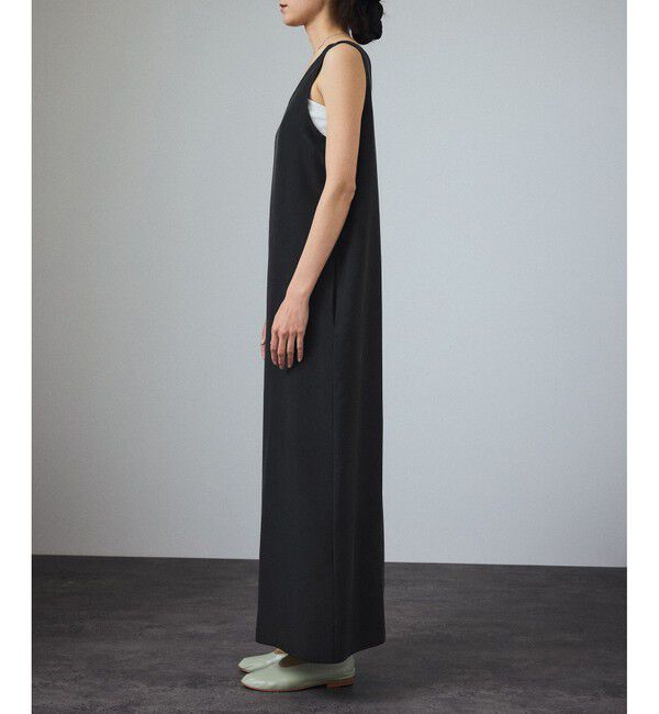 SALON adam et rope'「[25SS]GENTLE SILKノースリーブワンピース【セットアップ対応】」|ワンピース|