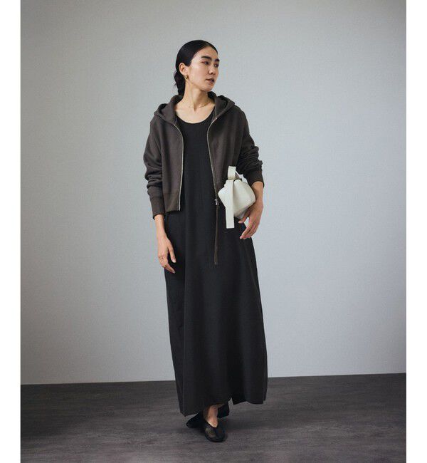 SALON adam et rope'「[25SS]GENTLE SILKノースリーブワンピース【セットアップ対応】」|ワンピース|