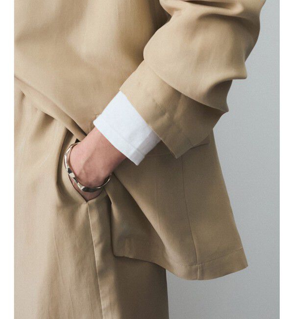 SALON adam et rope'「[25SS]GENTLE SILK ジャケット【セットアップ対応・洗える】」|テーラードジャケット|