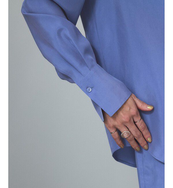 SALON adam et rope'「[25SS]GENTLE SILK シャツ【セットアップ対応】」|シャツ・ブラウス|