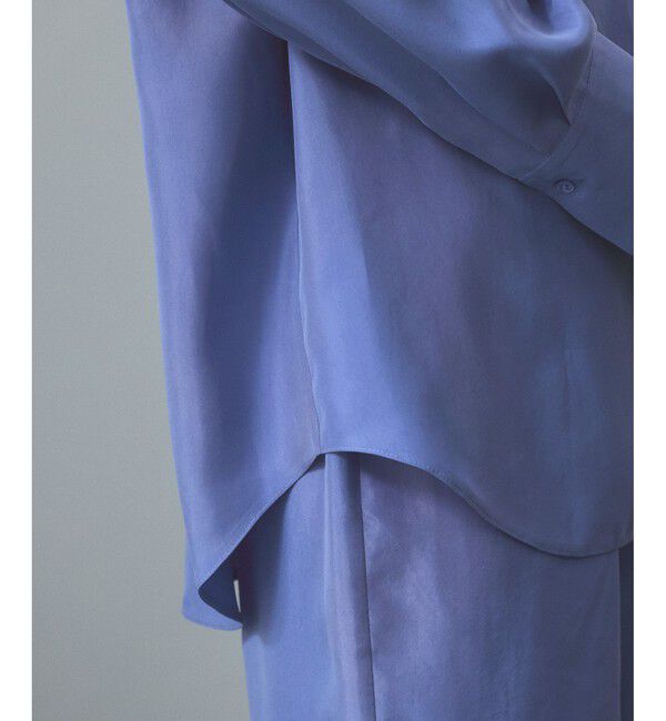 SALON adam et rope'「[25SS]GENTLE SILK シャツ【セットアップ対応】」|シャツ・ブラウス|