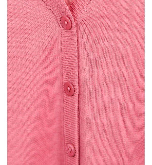 SALON adam et rope'「リネンニットベスト2WAYカーディガン［ドライタッチ・洗える］」|カーディガン|