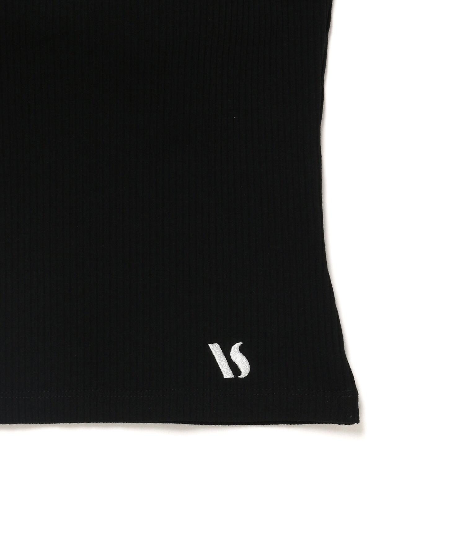 VIS「【ViVi12月号掲載】【選べる着丈】カップ付きロゴ刺繍キャミソール【洗える】」|キャミソール|