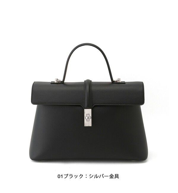 VIS「ひねり金具ワンハンドルバッグ/2WAY,軽量」|ハンドバッグ|